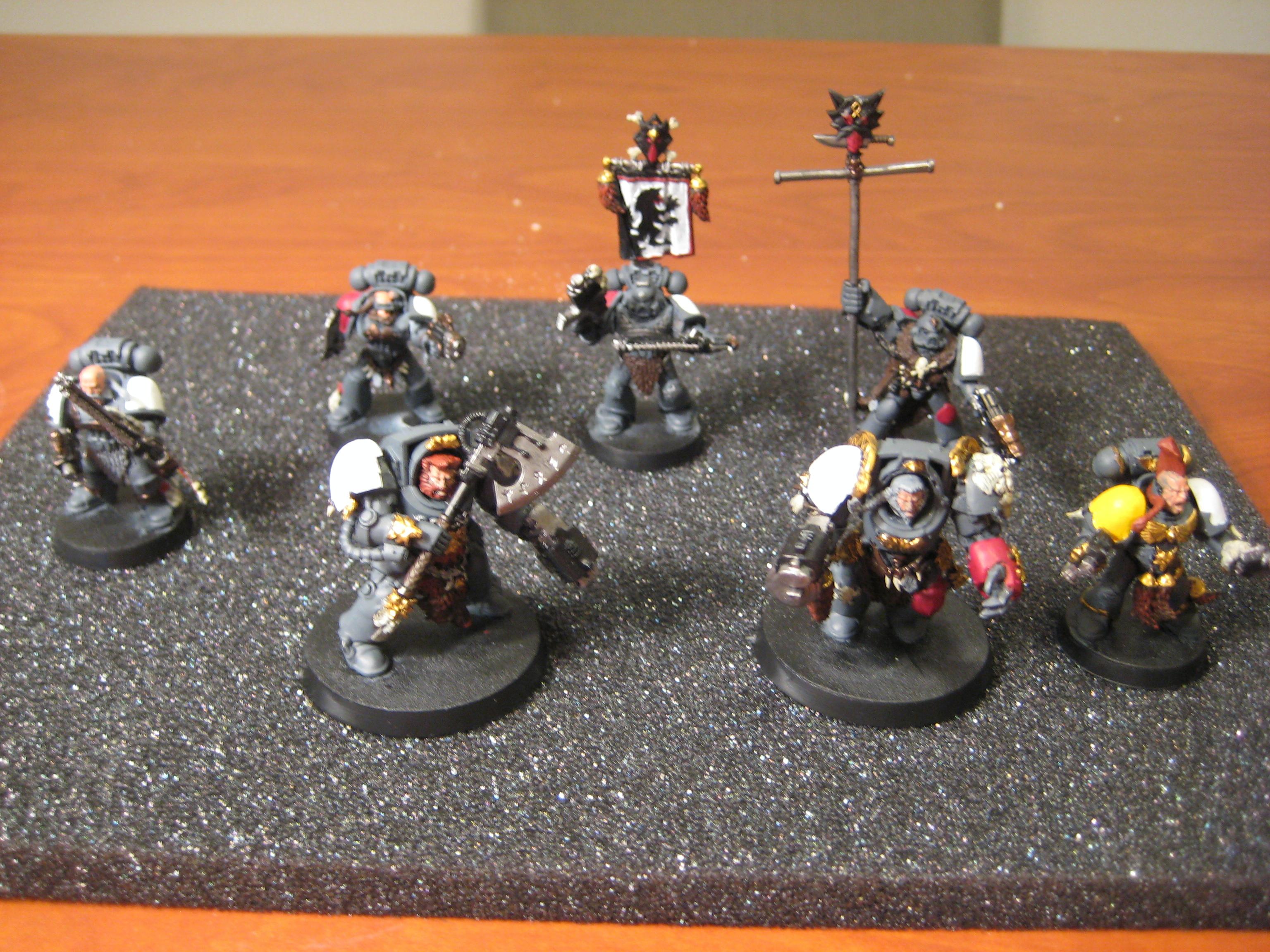 Space Wolves, Terminator Armor, Wolf Guard