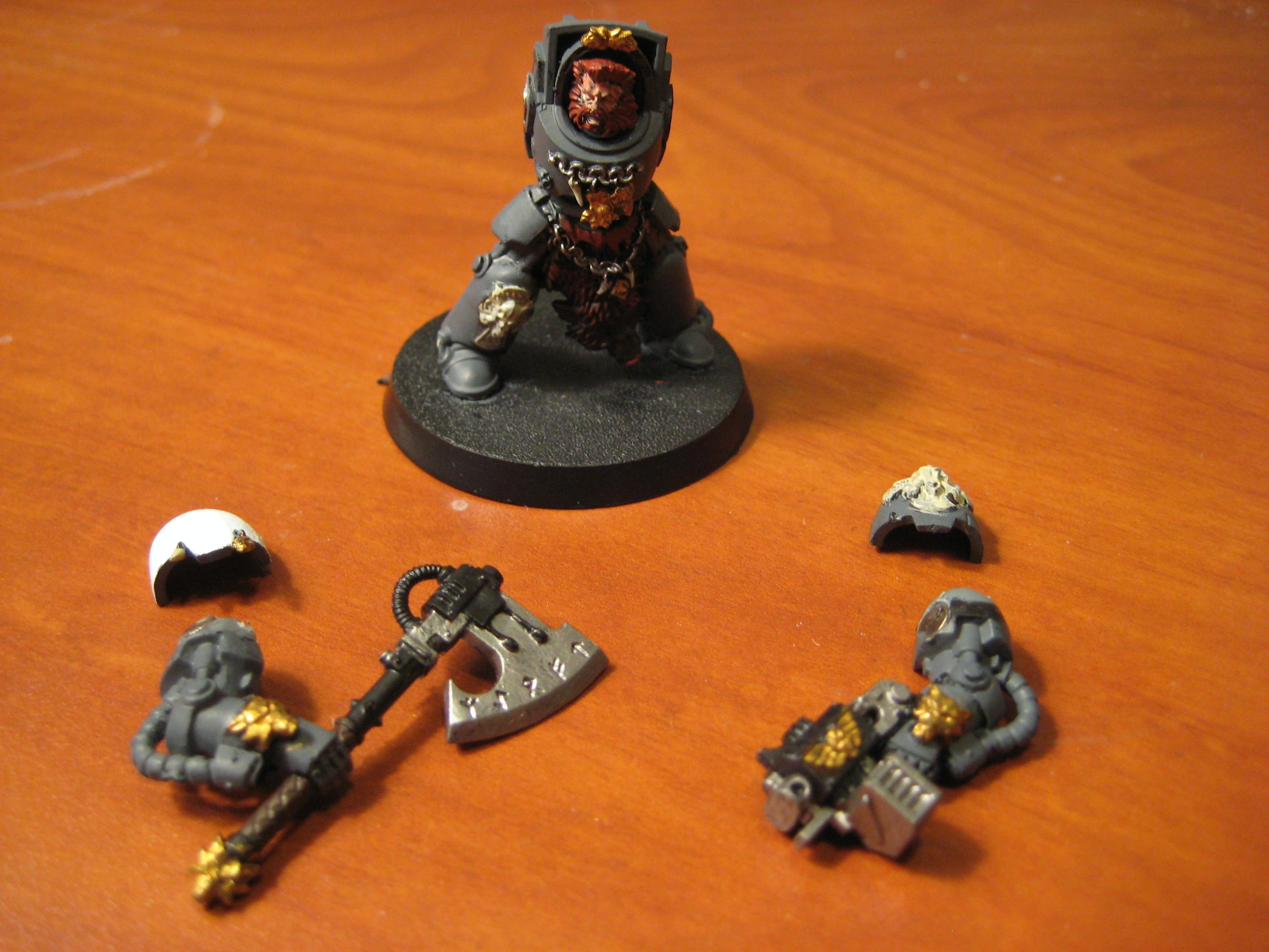 Space Wolves, Terminator Armor, Wolf Guard