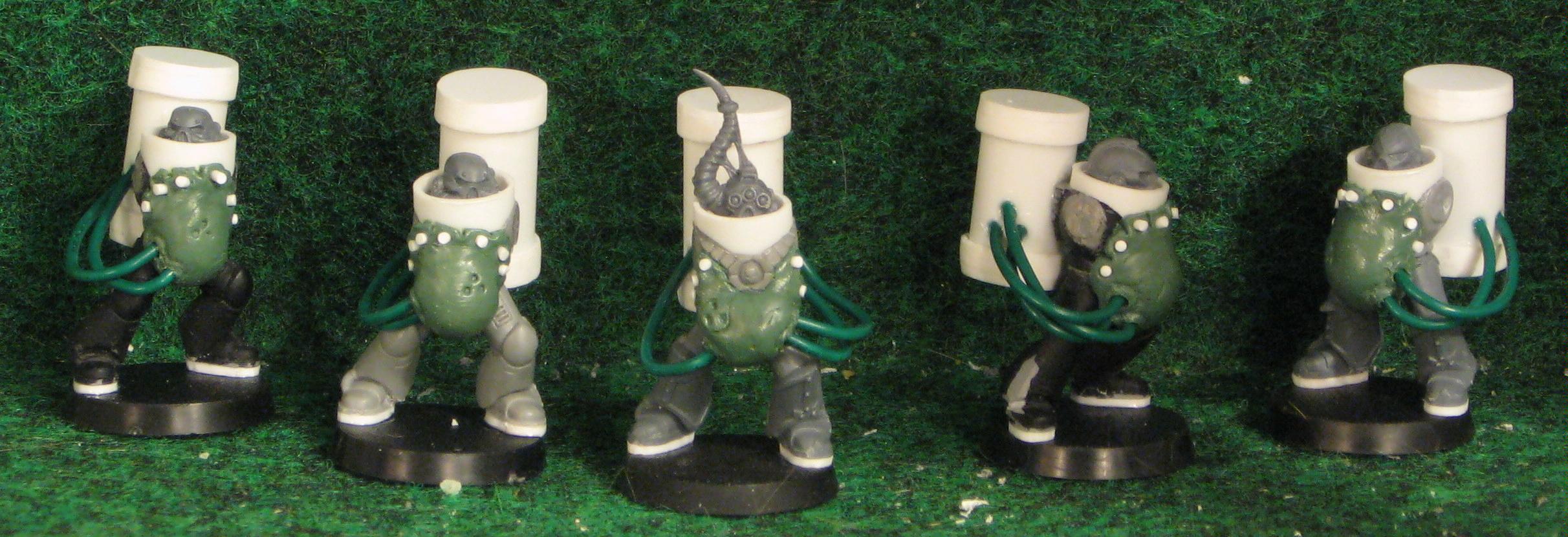 Chaos Space Marines, Death Guard, Nurgle, Plague Marines
