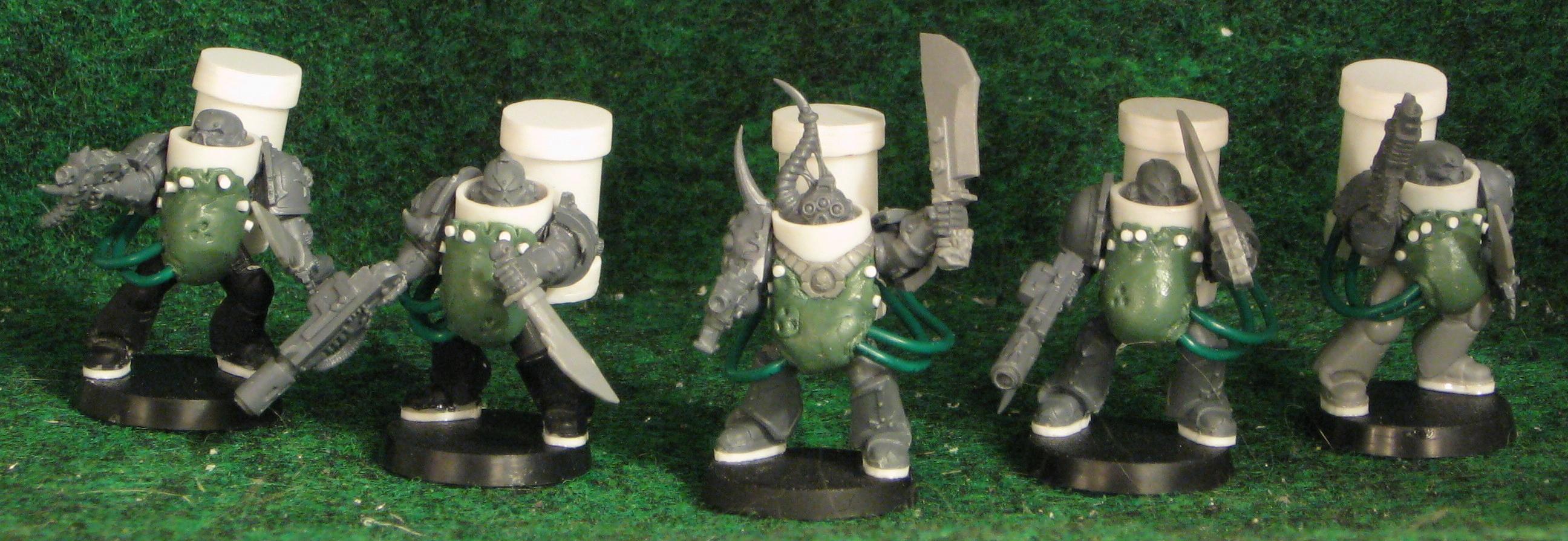 Chaos Space Marines, Death Guard, Nurgle, Plague Marines