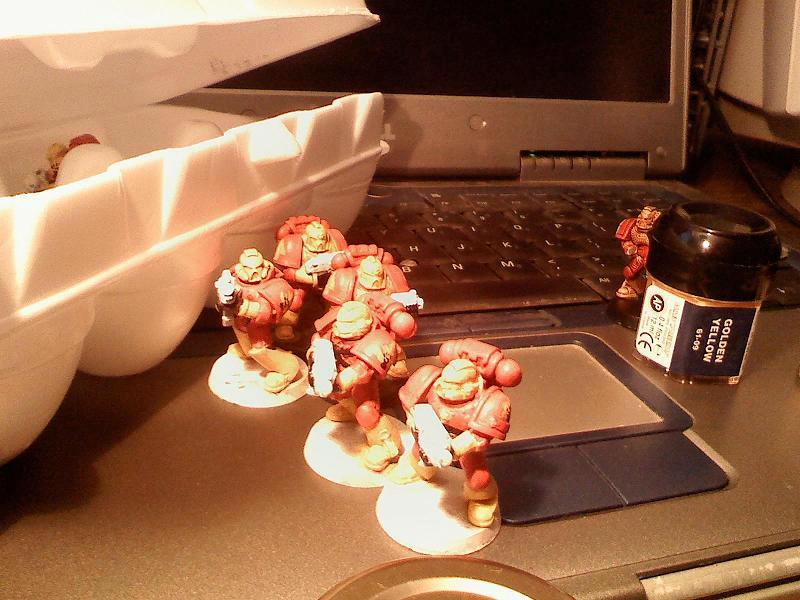 Fire Lords, bad lighting, but funny egg transport and dipped spy
