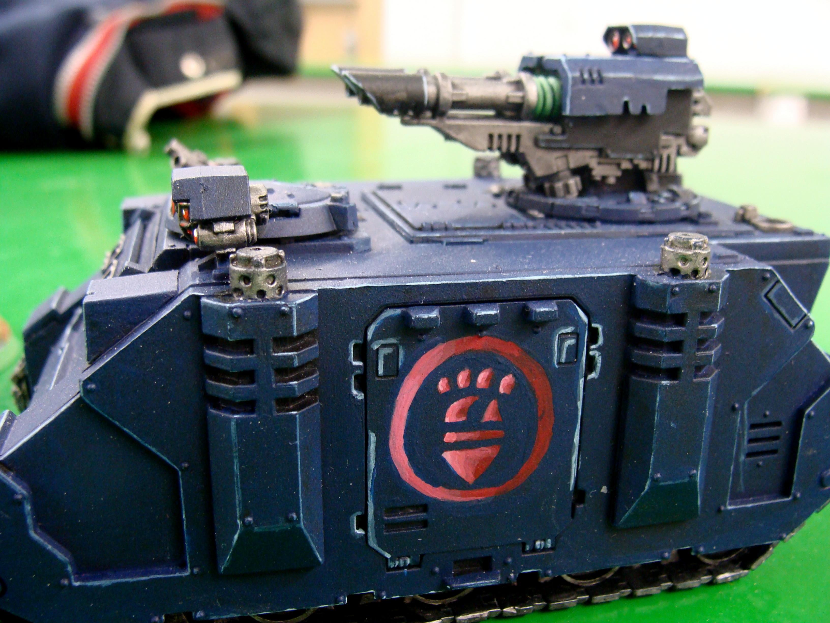 Crimson Fists, Freehand, Razorback, Space Marines