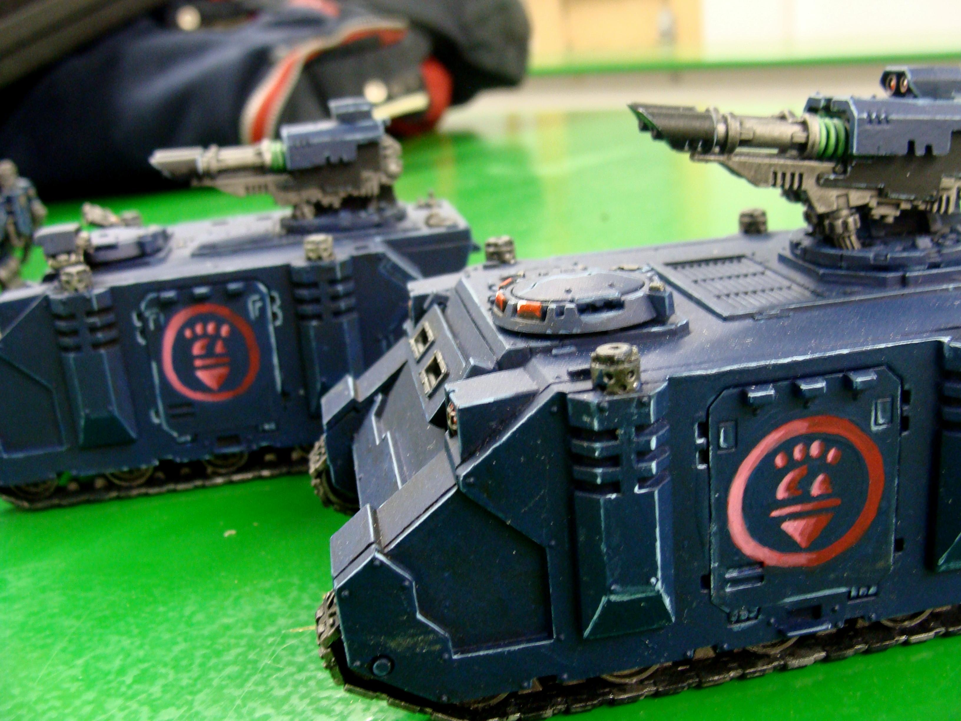 Crimson Fists, Razorback, Space Marines, Warhammer 40,000