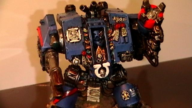 Dreadnought, Space Marines, Ultramarines