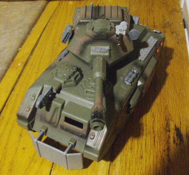 Tank, Toy, Front View