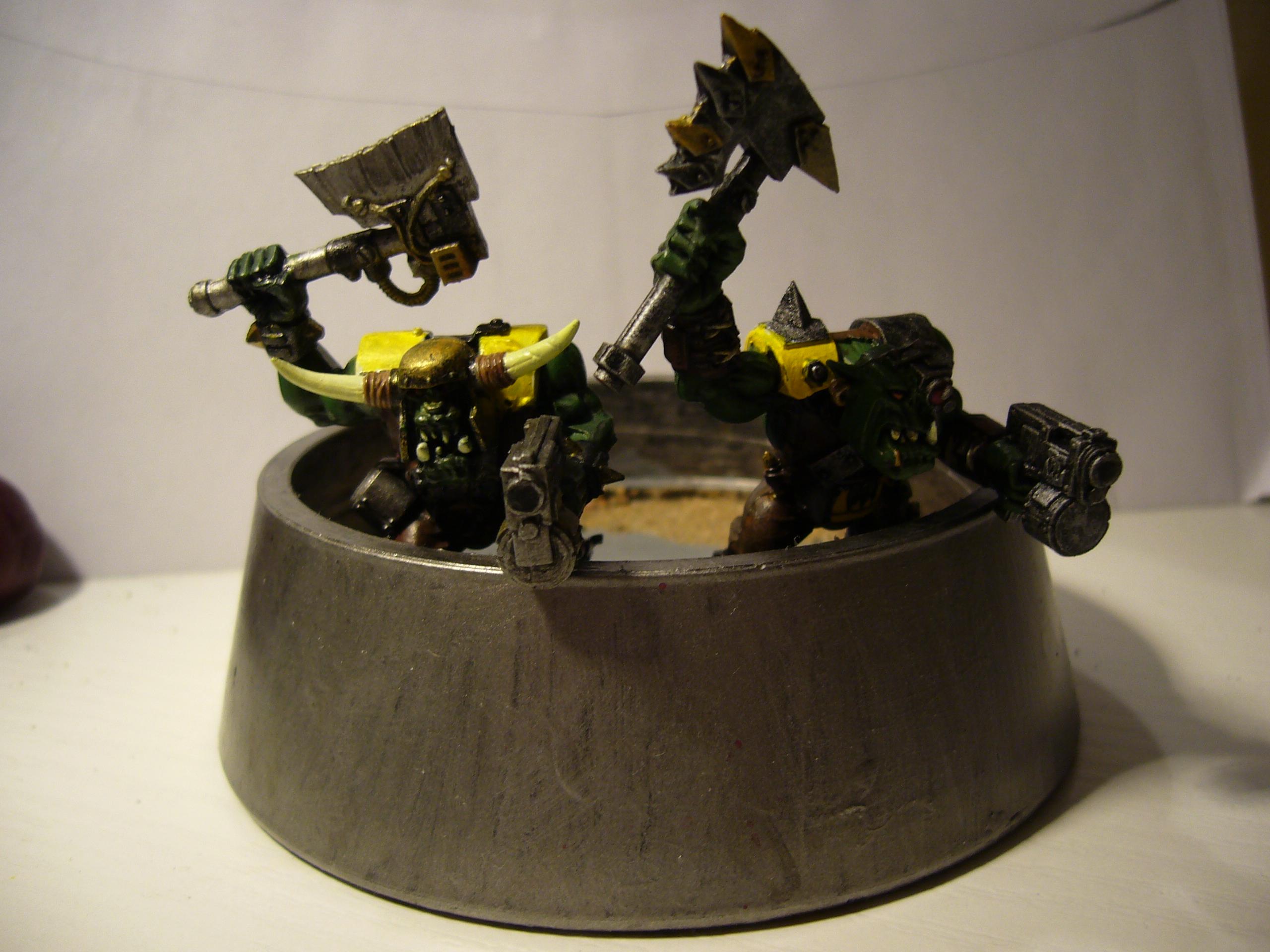 Angry Nobs, Bunker, Orks, Scratch Build, Tchibo, Terrain