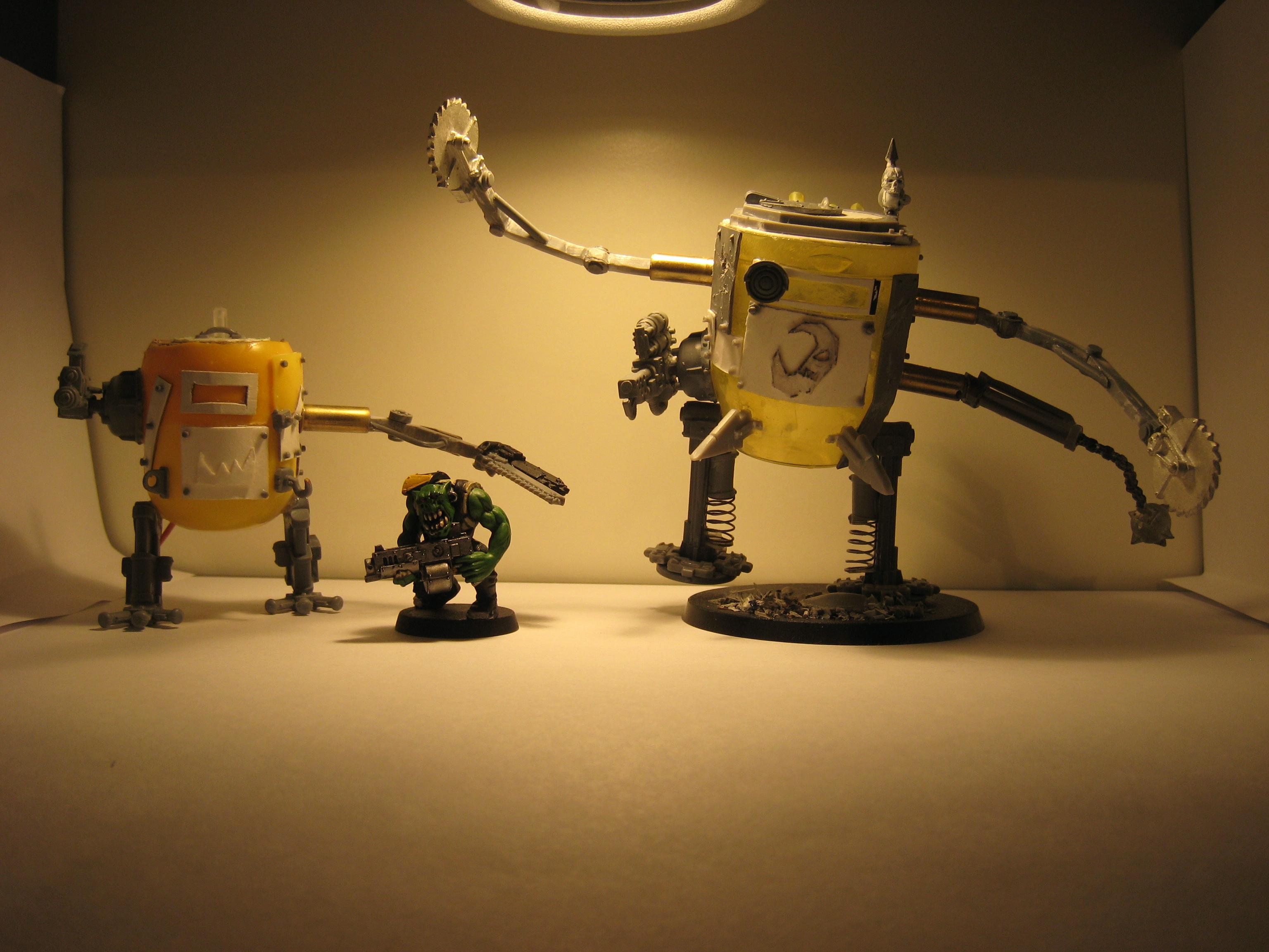 dread with ork and kan scale
