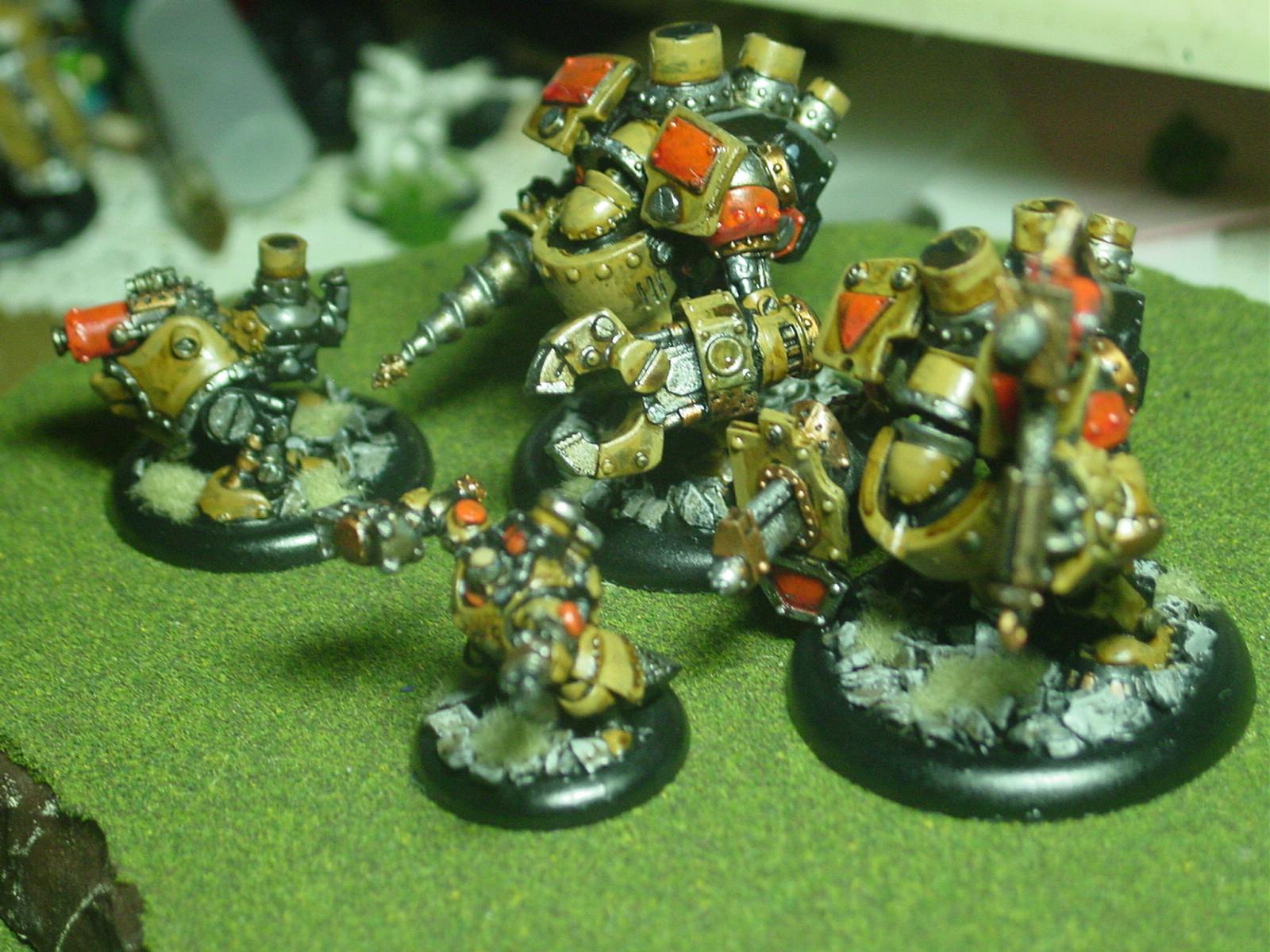 War Machine, Warmachine, Mercenaries, Searforge, Gorten Grundback, Ghordsen Driller, Wroughthammer Rockram, Gunner