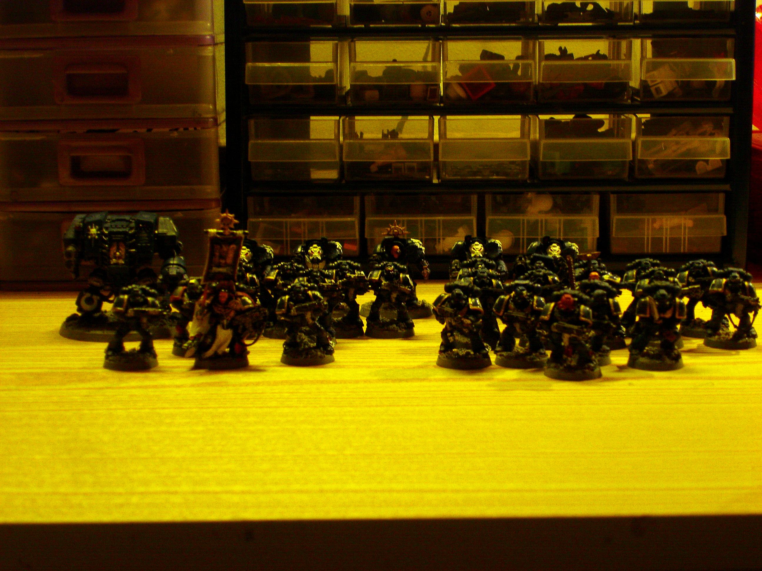 Space Marines, Whole army