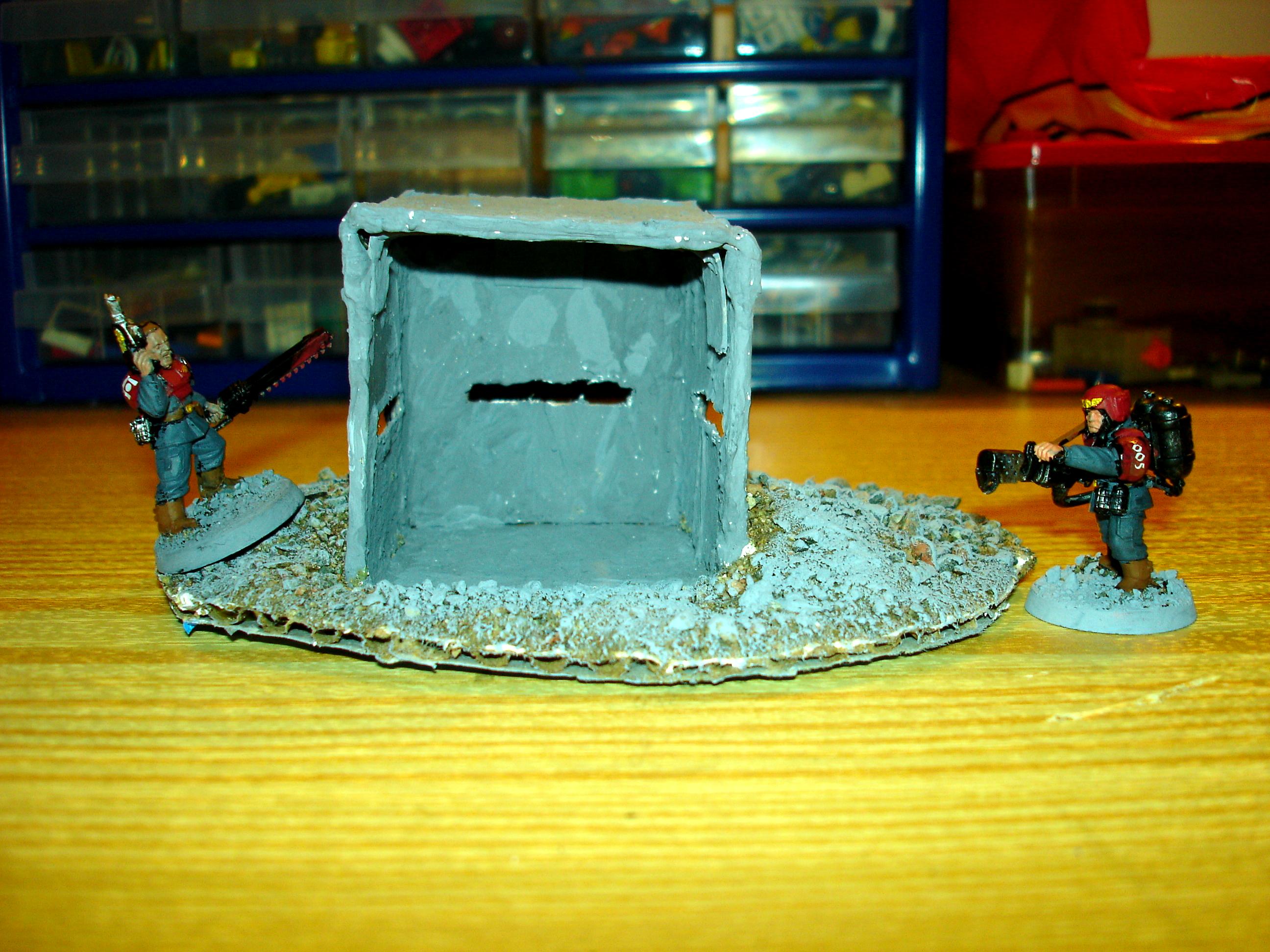 Terrain, Bunker rear