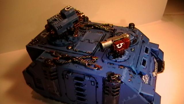 3rd Company, Painted, Razorback, Space Marines, Ultramarines, Warhammer 40,000