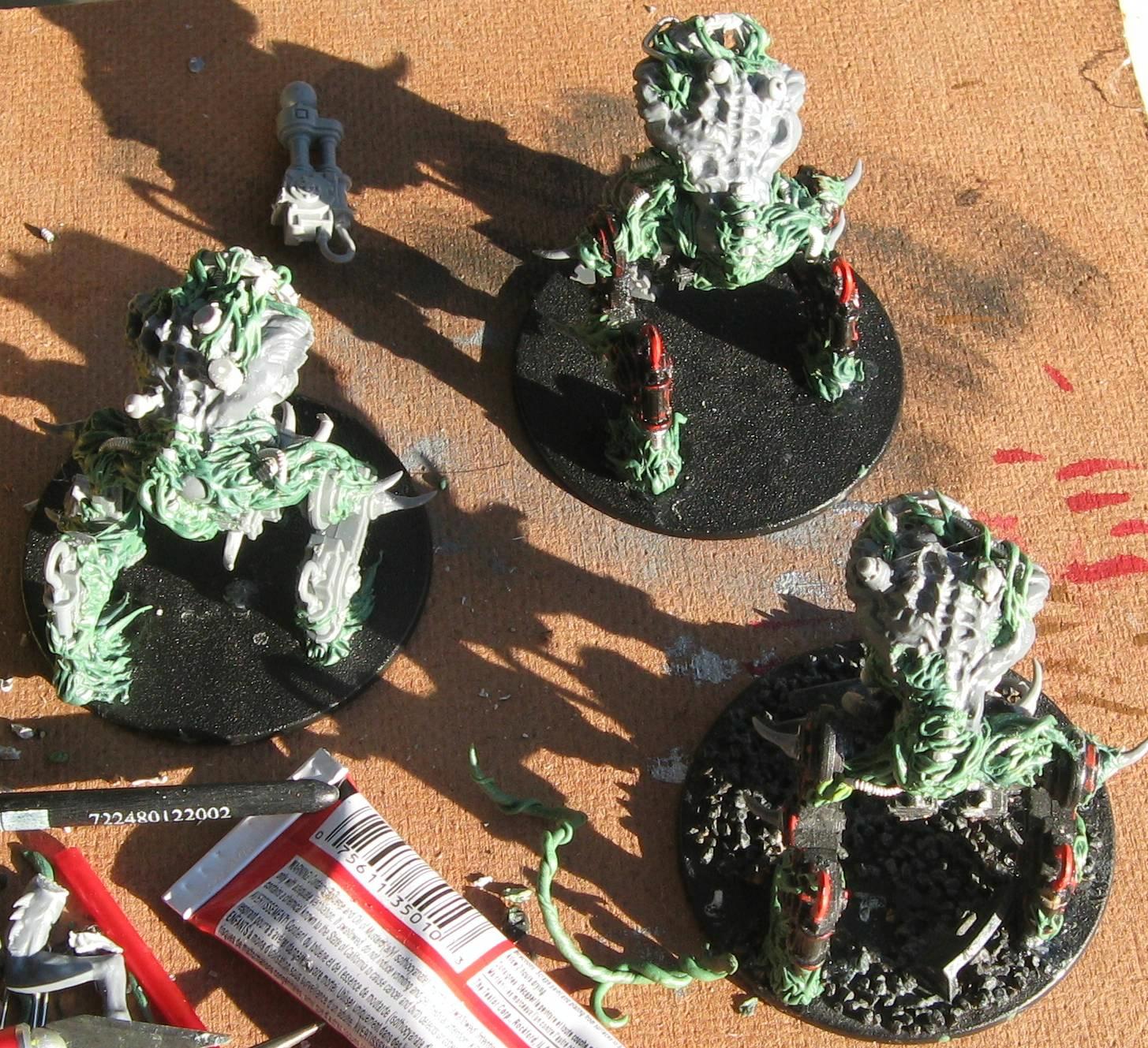 Bloodcrushers, Chaos Daemons, Conversion, Daemons, Work In Progress