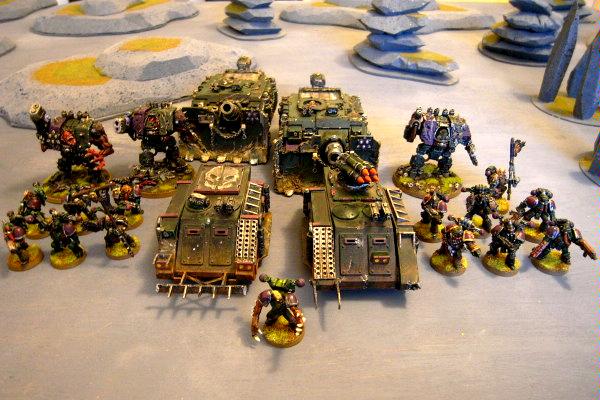 Battle Report, Chaos Space Marines, Nurgle, Squats, Warhammer 40,000