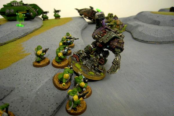Battle Report, Chaos Space Marines, Nurgle, Squats, Warhammer 40,000