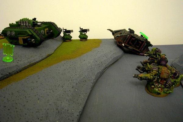 Battle Report, Chaos Space Marines, Nurgle, Squats, Warhammer 40,000