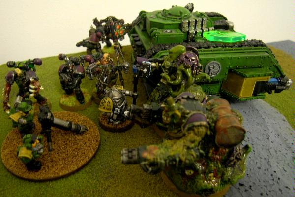Battle Report, Chaos Space Marines, Nurgle, Squats, Warhammer 40,000