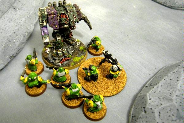 Battle Report, Chaos Space Marines, Nurgle, Squats, Warhammer 40,000