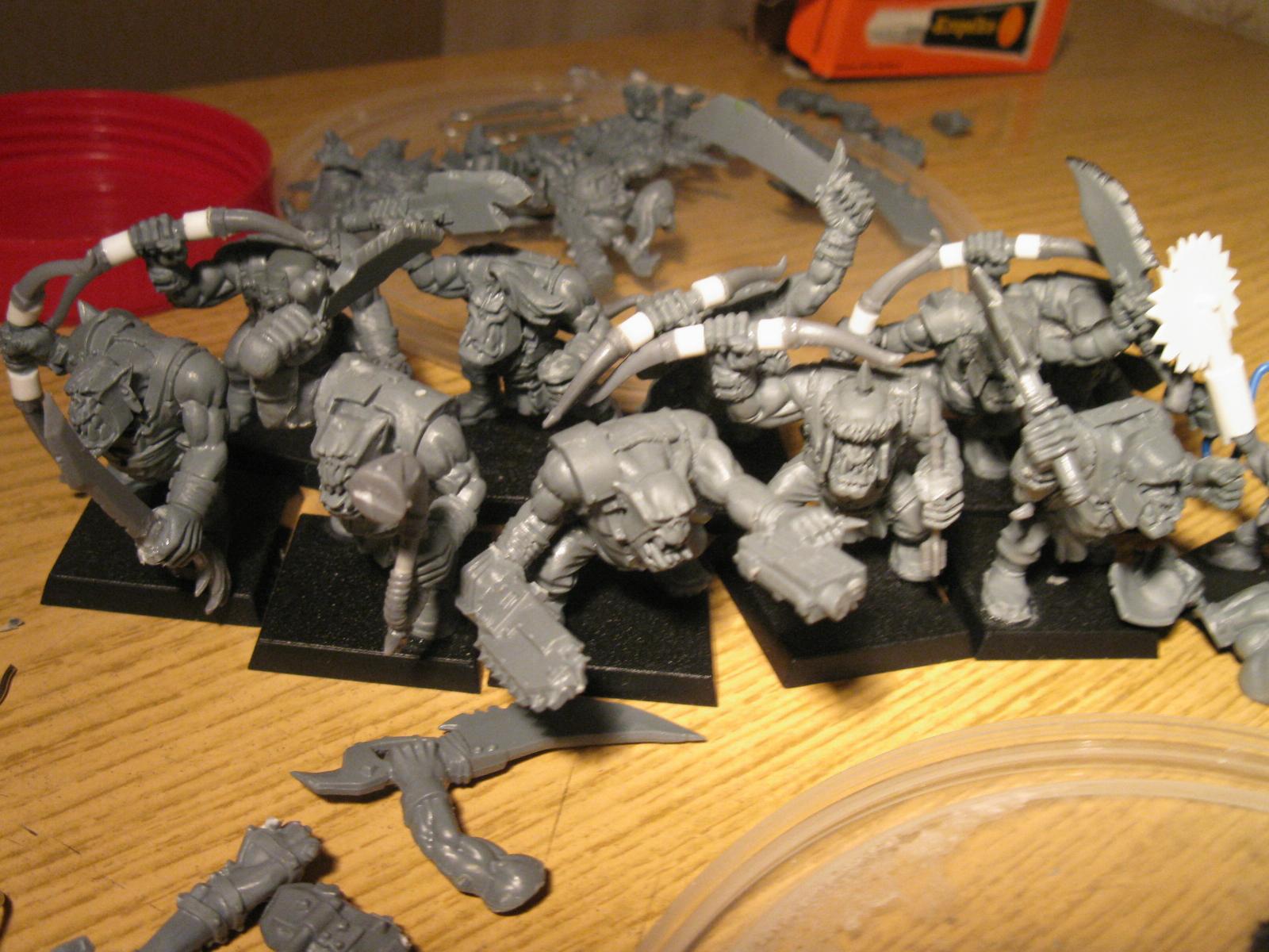 Arrerboyz, Lost Boys, Orks, Painting, Work In Progress