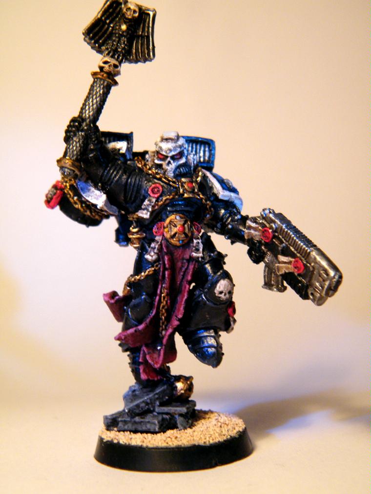 Chaplain, Chaplan, Space Marines, Warhammer 40,000