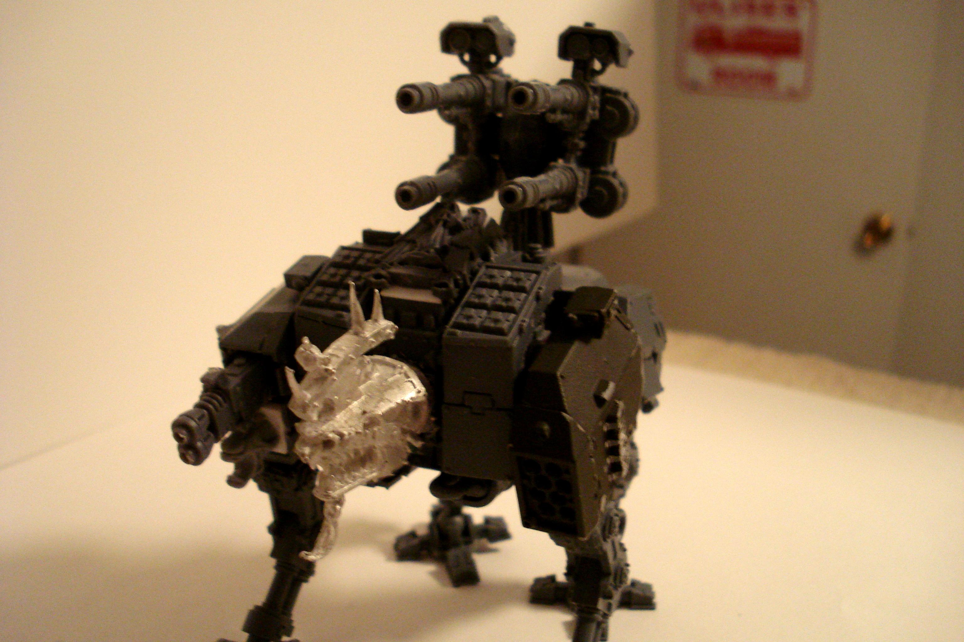 Conversion, Dark Angels, Dreadnought, In Progress, Space Marines, Terminator Armor
