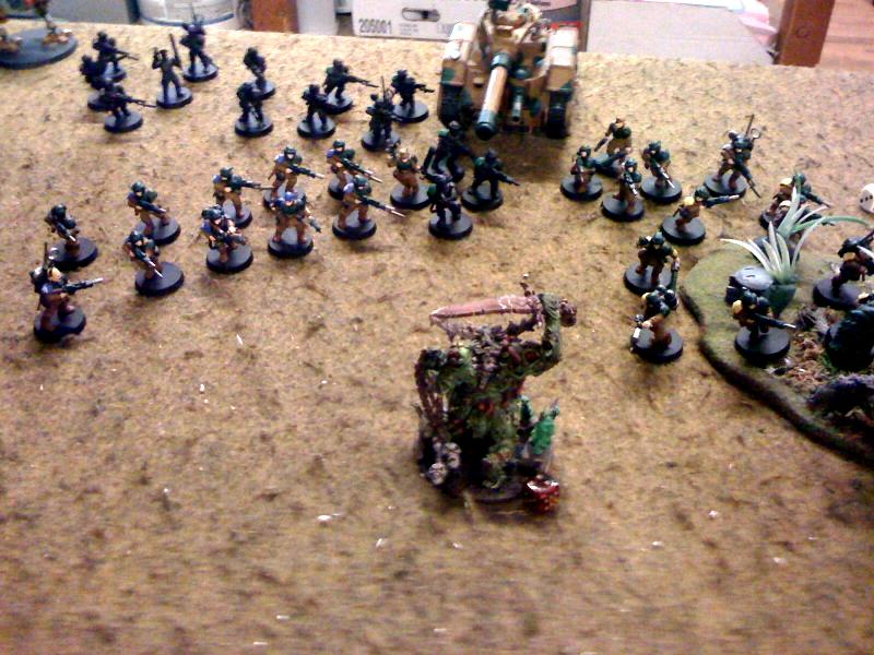 Battle Report, Daemons, Imperial Guard, Nurgle