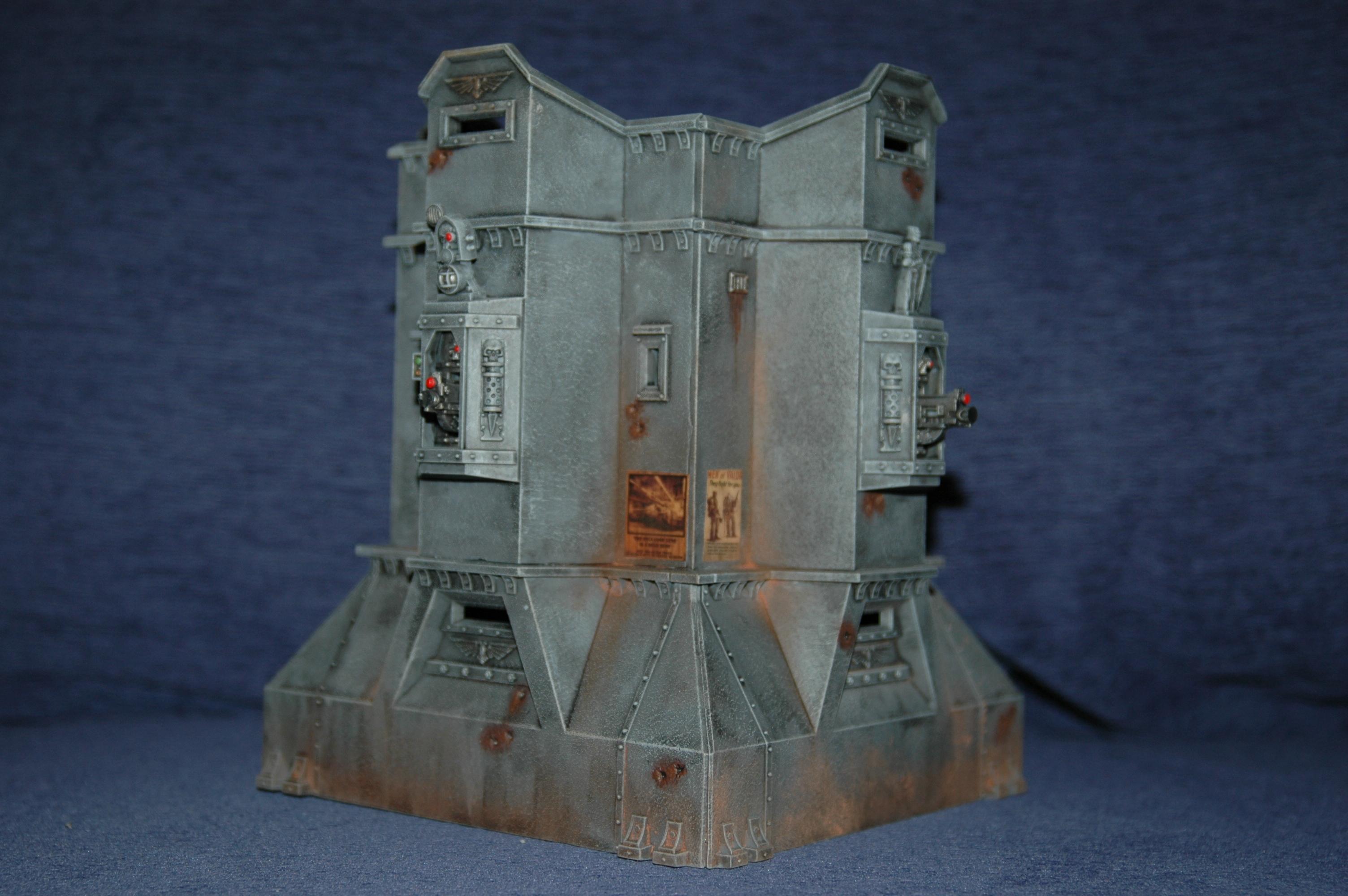 Bastion, Grey, Rust, Warhammer 40,000
