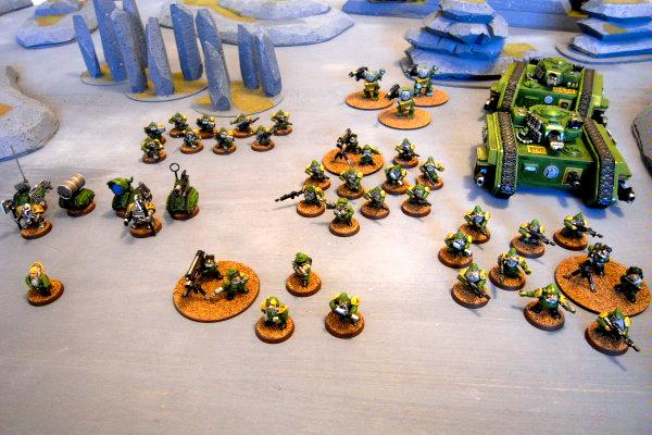 Battle Report, Chaos Space Marines, Nurgle, Squats, Warhammer 40,000