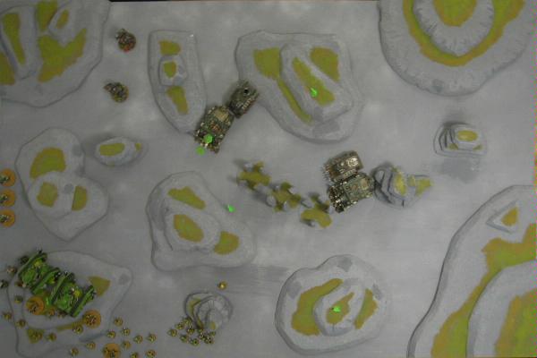 Battle Report, Chaos Space Marines, Nurgle, Squats, Warhammer 40,000