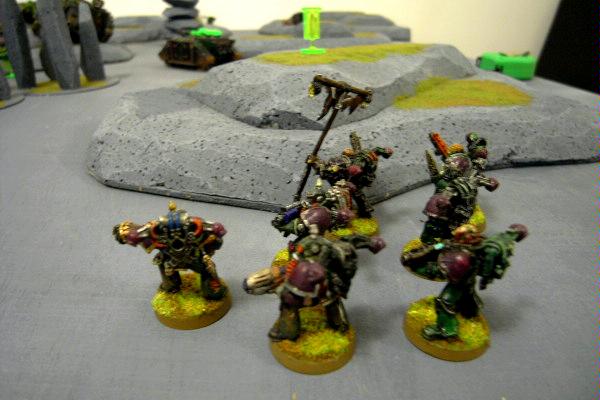 Battle Report, Chaos Space Marines, Nurgle, Squats, Warhammer 40,000