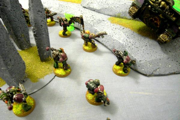 Battle Report, Chaos Space Marines, Nurgle, Squats, Warhammer 40,000