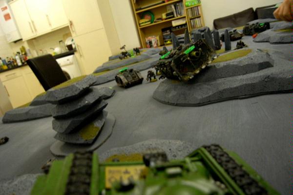 Battle Report, Chaos Space Marines, Nurgle, Squats, Warhammer 40,000