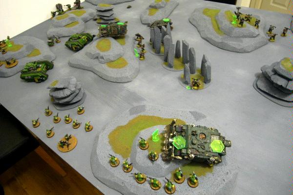 Battle Report, Chaos Space Marines, Nurgle, Squats, Warhammer 40,000