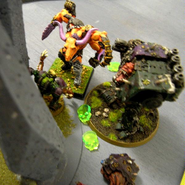 Battle Report, Chaos Space Marines, Nurgle, Slaanesh, Warhammer 40,000