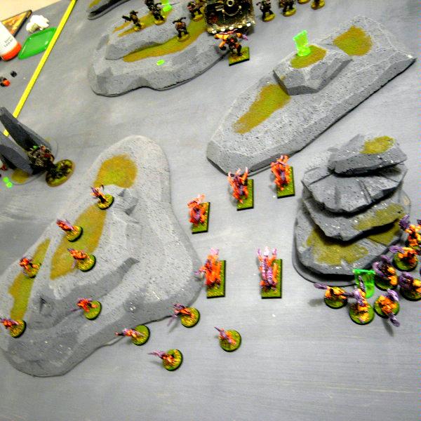 Battle Report, Chaos Space Marines, Nurgle, Slaanesh, Warhammer 40,000