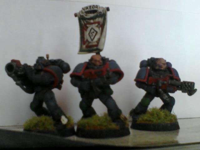 Three Tactical Marines