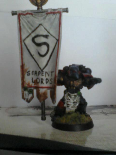 Banner, Serpent Lords, Space Marines, Warhammer 40,000