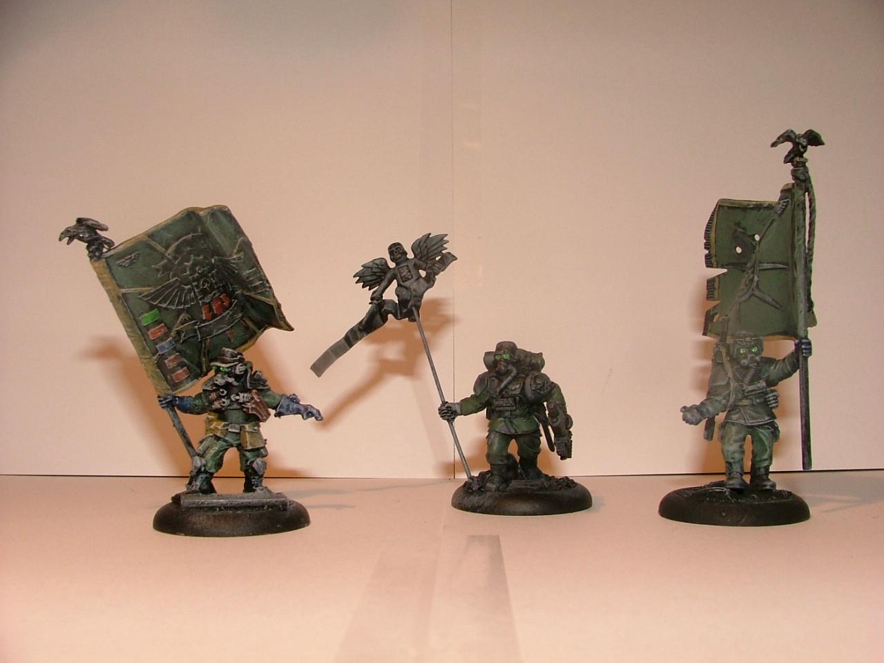Banner, Cadians, Chaos, Flag, Imperial Guard, Standard, Work In Progress