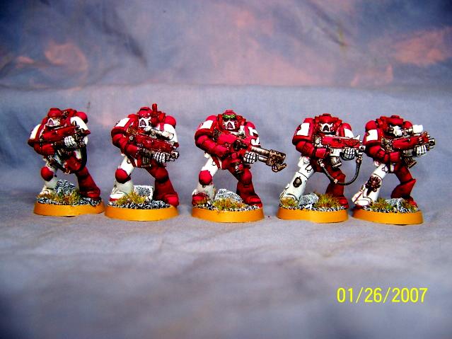 Crimson Truth  Space Marines., Space Marines, Tactical Squad