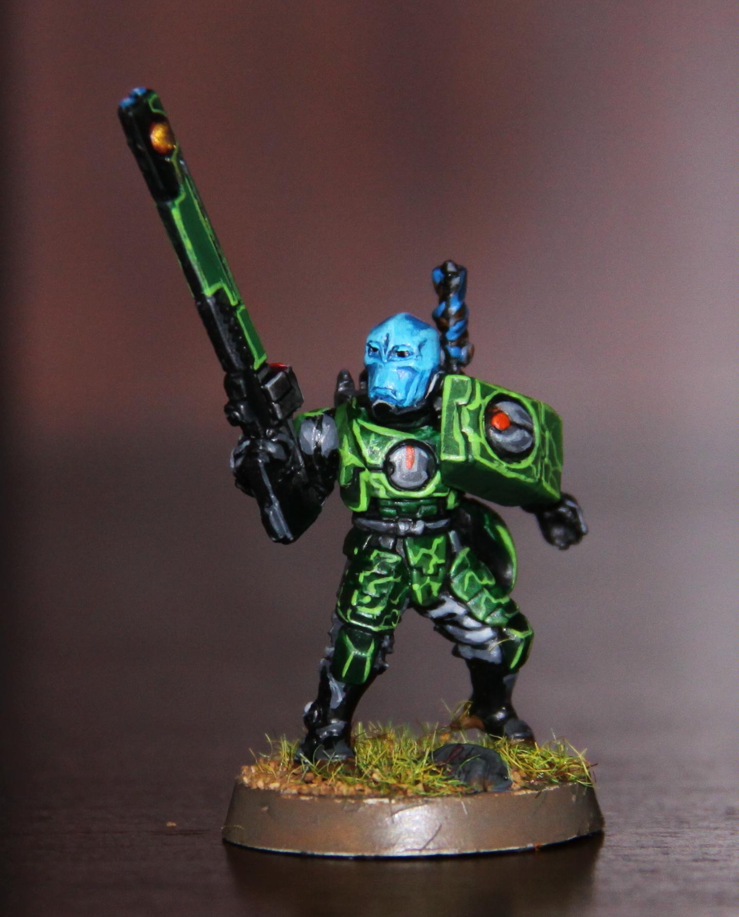 Extreme Highlighting, Grass, Tau, Warhammer 40,000