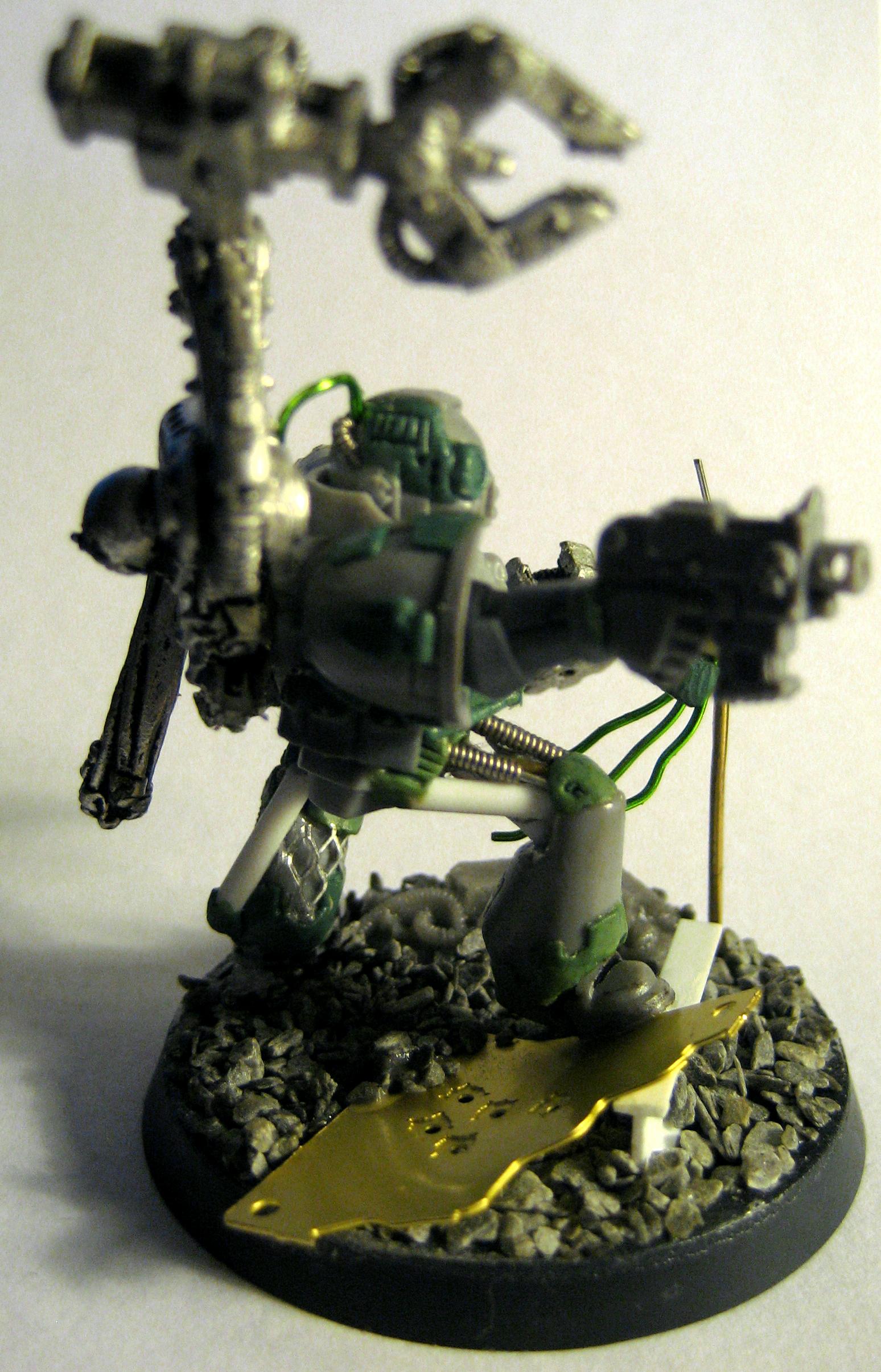 Iron Father, Iron Hand, Space Marines, Techmarine