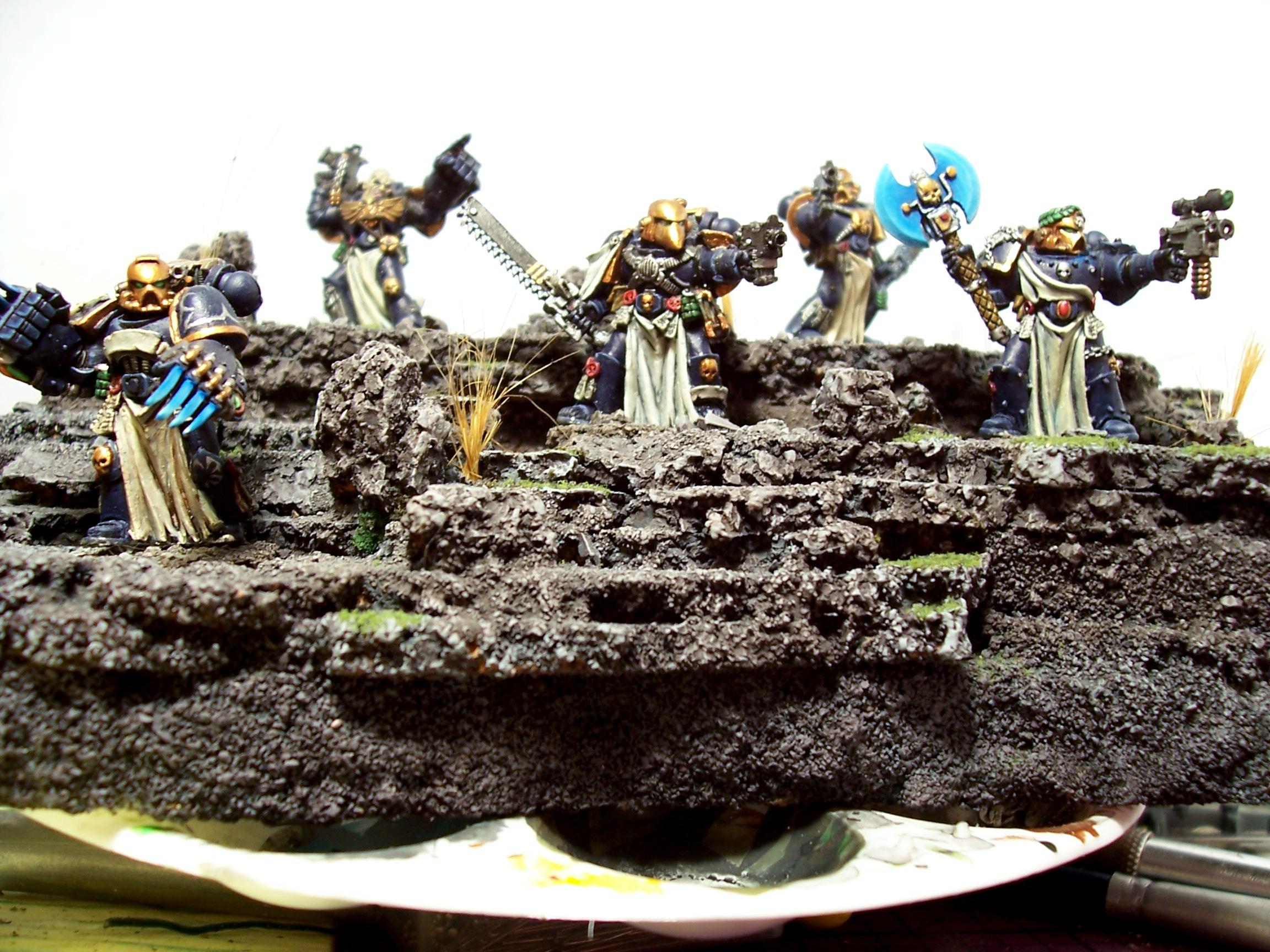 Display Board, Honor Guard, Space Marines, Veteran, Warhammer 40,000