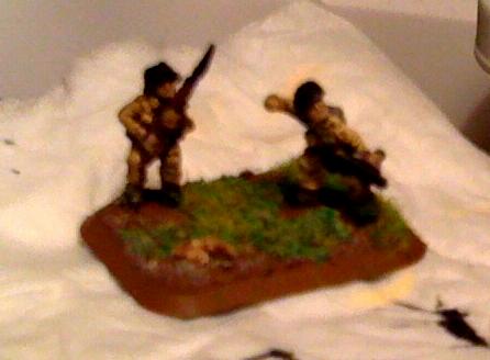 British Rifle Company, Flames Of War, Stan Hollis, Test Figure