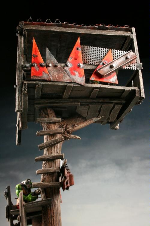 Orks, Space Ork, Terrain, Watchtower