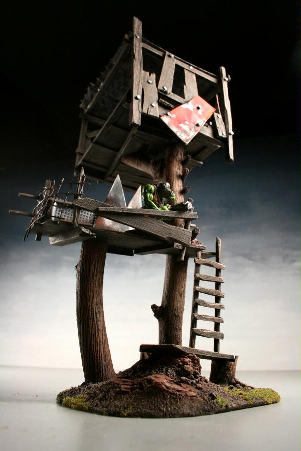 Orks, Space Ork, Terrain, Watchtower