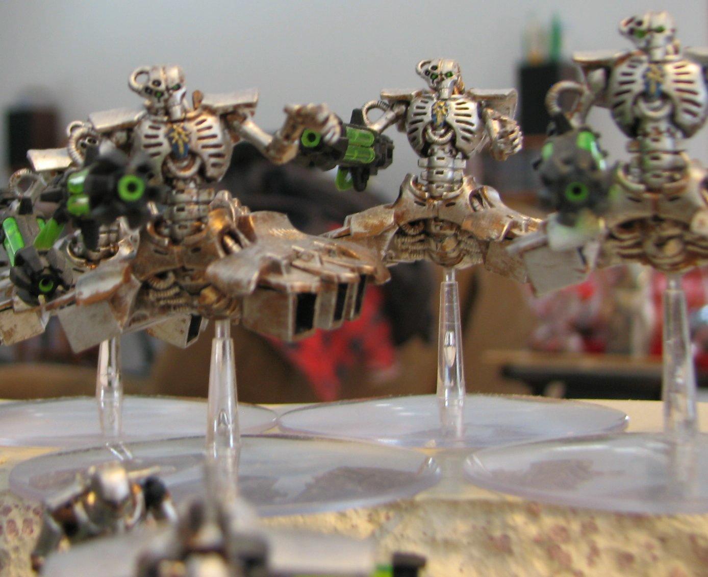 Destroyer, Flayed Ones, Immortal, Lord, Necrons, Warhammer 40,000, Warriors