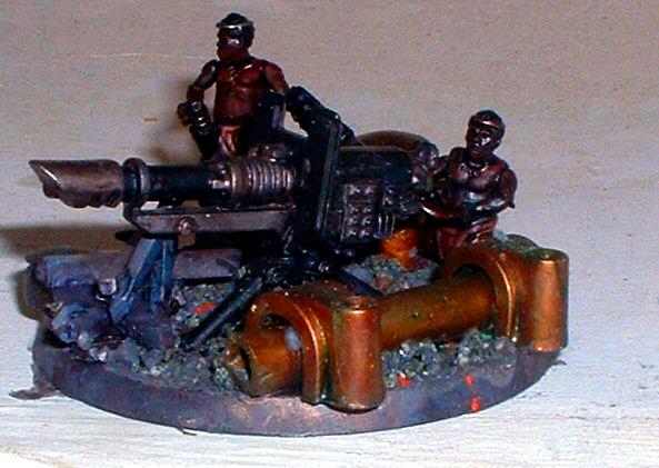 Heavy Weapon Team, Imperial Guard, Lascannon, Wargames Factory, Zulu