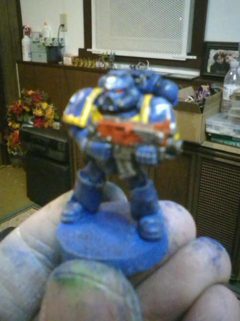 Space Marines, First shot