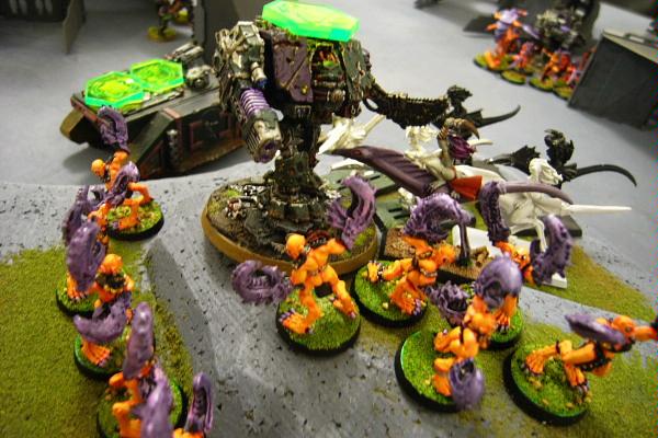 Battle Report, Chaos Daemons, Chaos Space Marines, Nurgle, Slaanesh