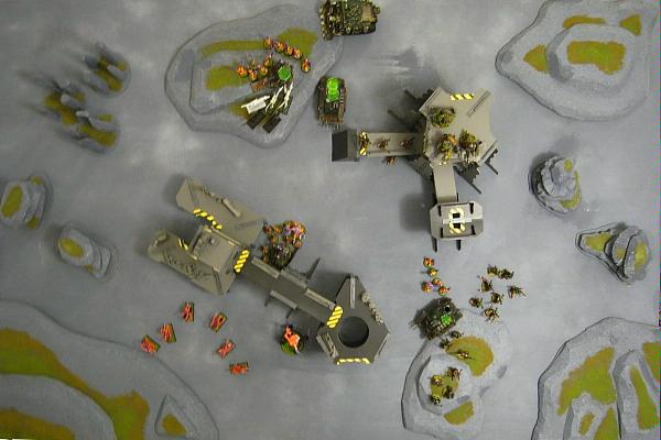 Battle Report, Chaos Daemons, Chaos Space Marines, Nurgle, Slaanesh