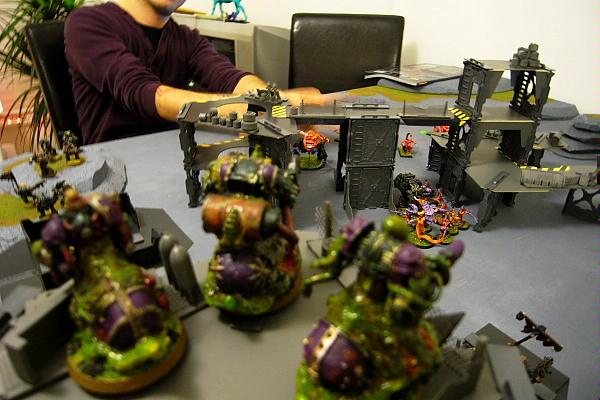 Battle Report, Chaos Daemons, Chaos Space Marines, Nurgle, Slaanesh